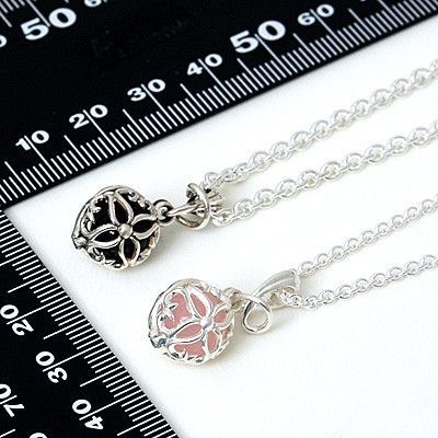 シルバーペアネックレス