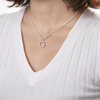 シルバーネックレス