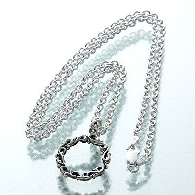 シルバーネックレス
