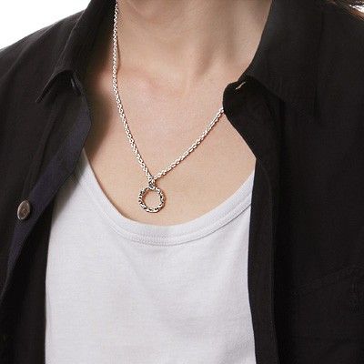 シルバーネックレス