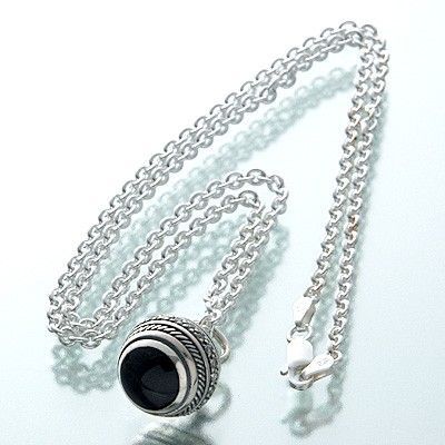 シルバーペアネックレス