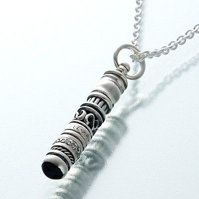 シルバーペアネックレス