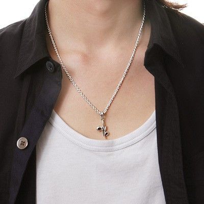 シルバーネックレス