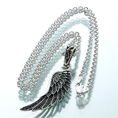 シルバーペアネックレス