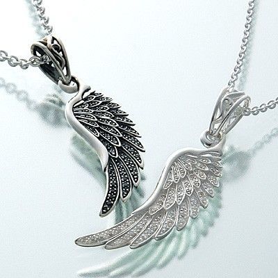 シルバーペアネックレス