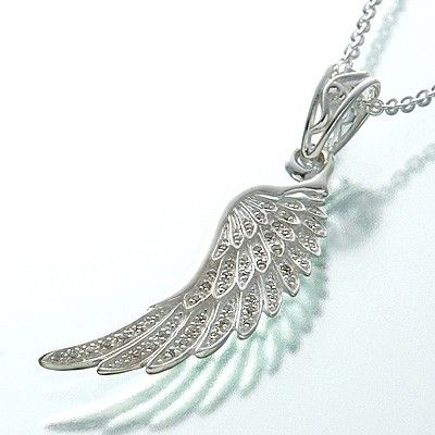 シルバーペアネックレス