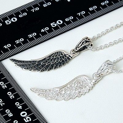 シルバーペアネックレス