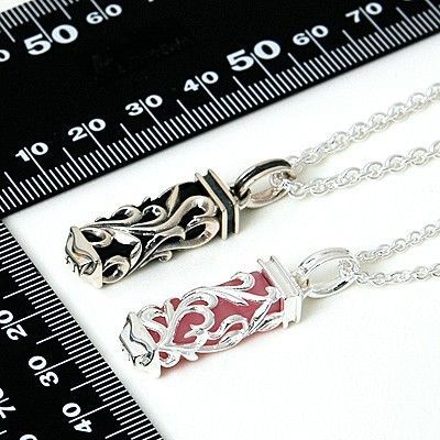 シルバーペアネックレス