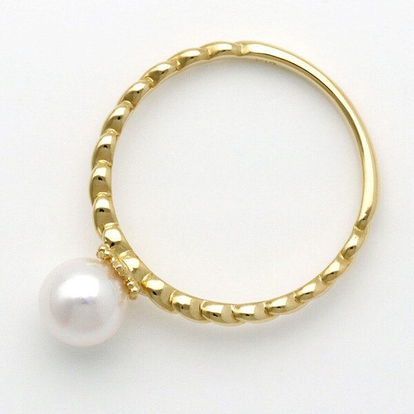 イエローゴールドリング