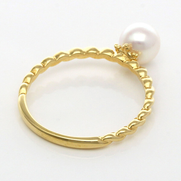 イエローゴールドリング