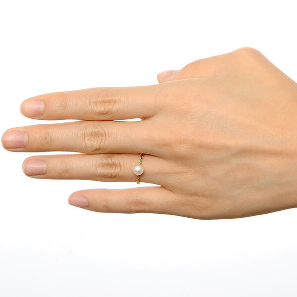 イエローゴールドリング