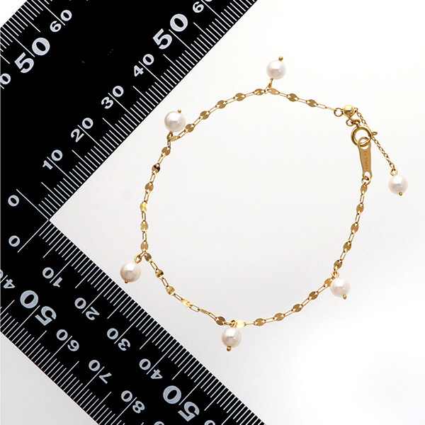 イエローゴールドブレスレット