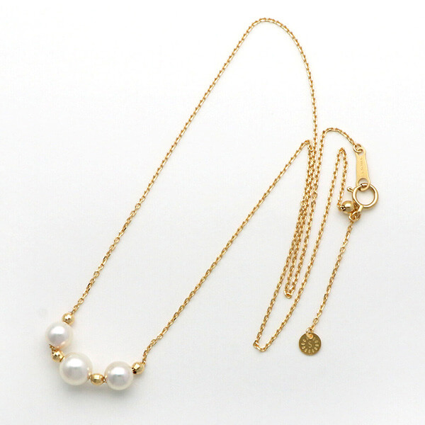 イエローゴールドネックレス