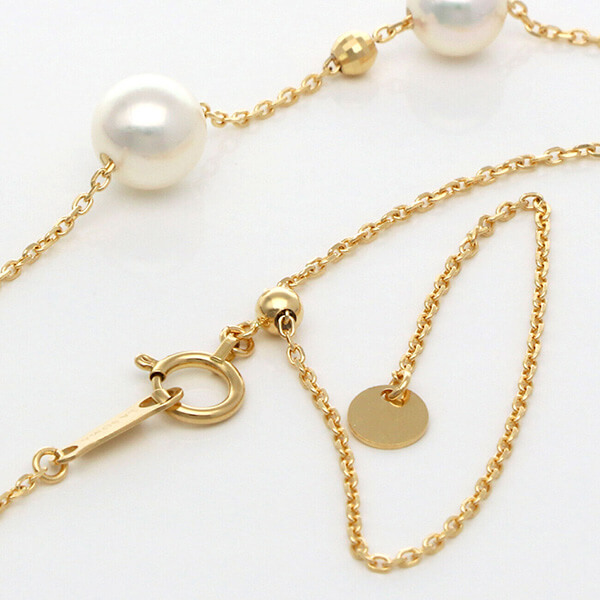 イエローゴールドネックレス