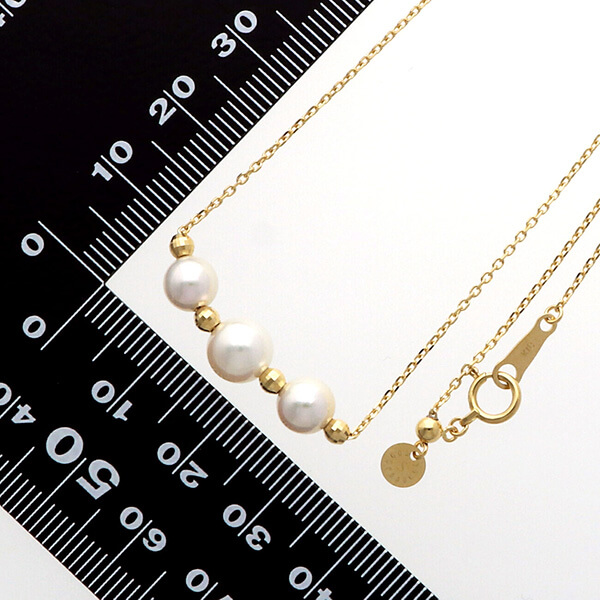 イエローゴールドネックレス