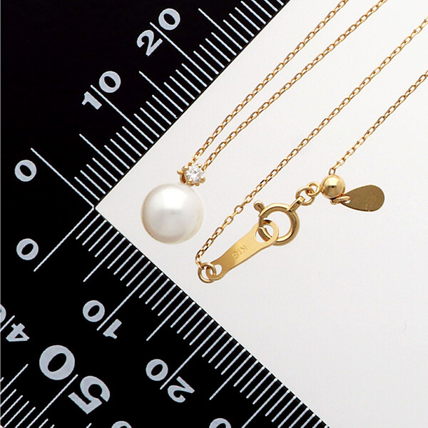 イエローゴールドネックレス