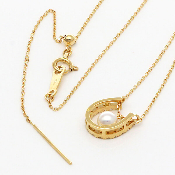 イエローゴールドネックレス