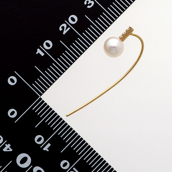 イエローゴールドピアス