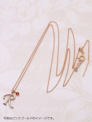 イニシャルネックレス