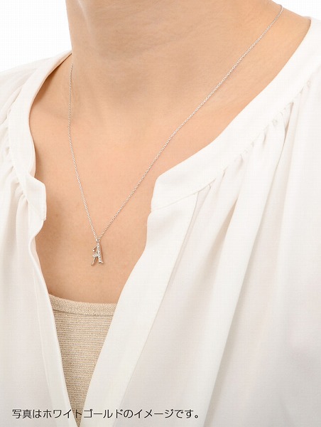 イエローゴールドネックレス