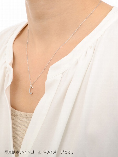 イエローゴールドネックレス