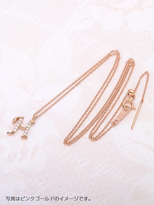 イエローゴールドネックレス