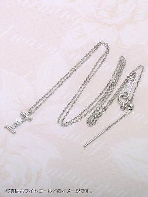 イエローゴールドネックレス