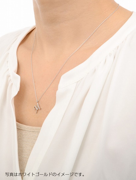 イエローゴールドネックレス