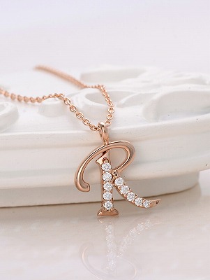 イエローゴールドネックレス