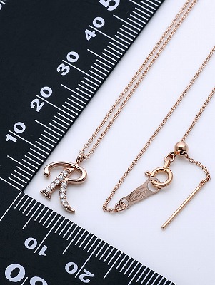 イエローゴールドネックレス