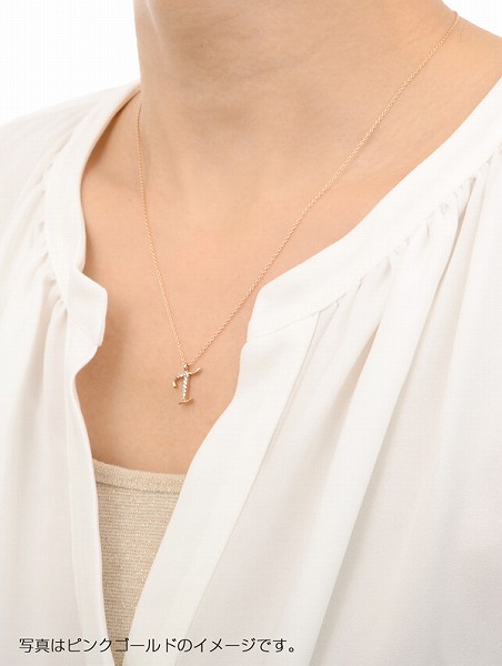 イエローゴールドネックレス