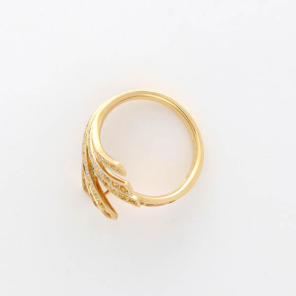 イエローゴールドリング