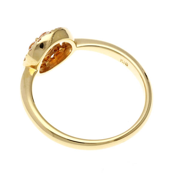 イエローゴールドリング