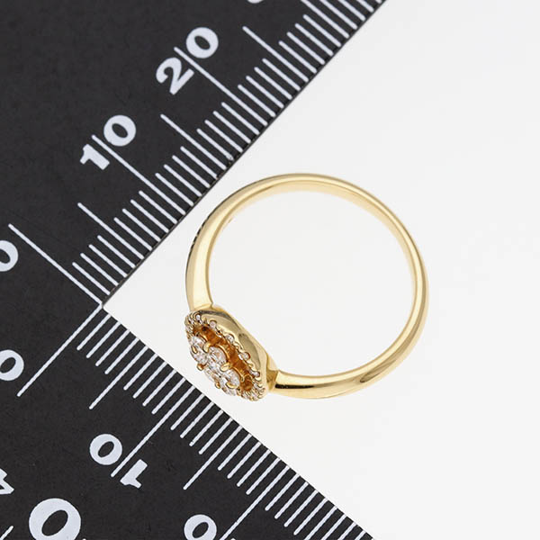 イエローゴールドリング