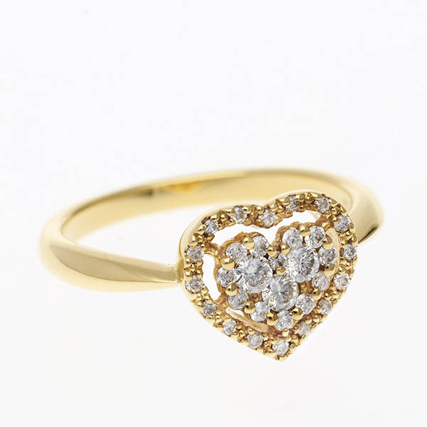 イエローゴールドリング