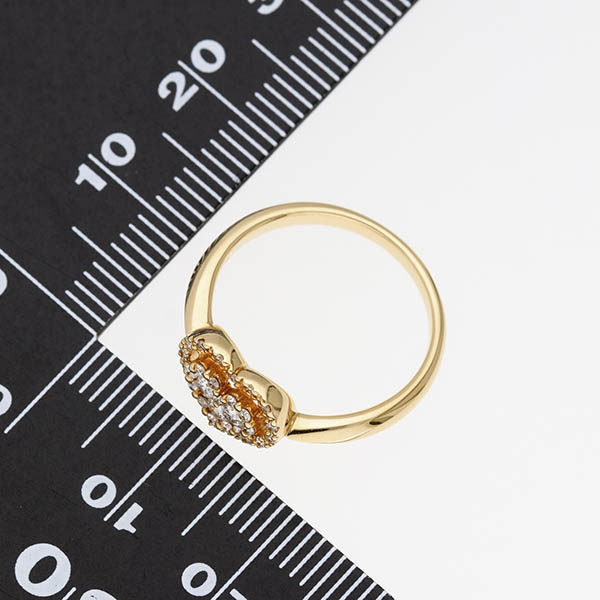 イエローゴールドリング