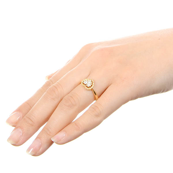 イエローゴールドリング