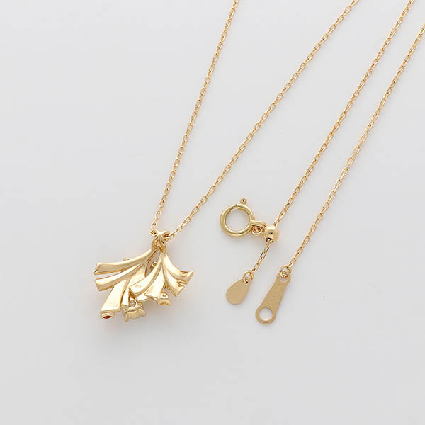 イエローゴールドネックレス