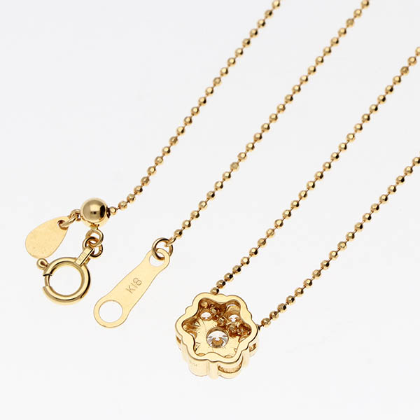 イエローゴールドネックレス