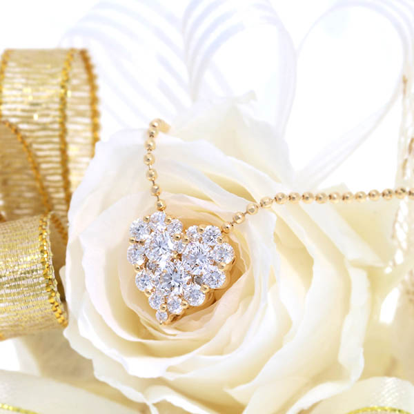 イエローゴールドネックレス