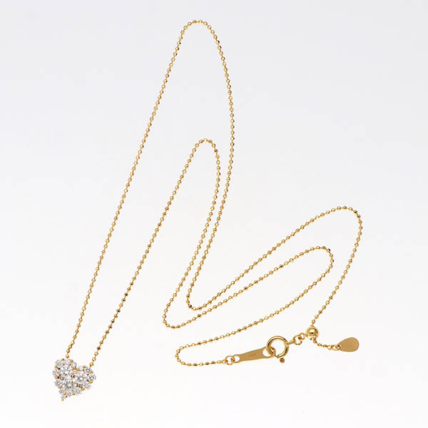 イエローゴールドネックレス