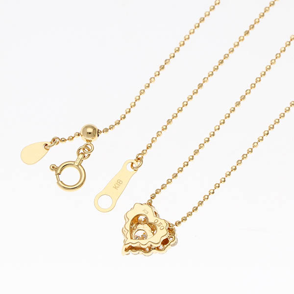 イエローゴールドネックレス