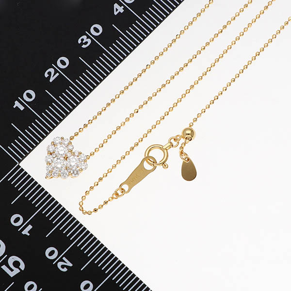 イエローゴールドネックレス