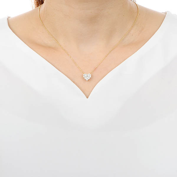 イエローゴールドネックレス