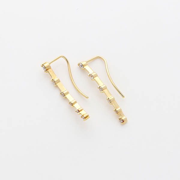 イエローゴールドピアス