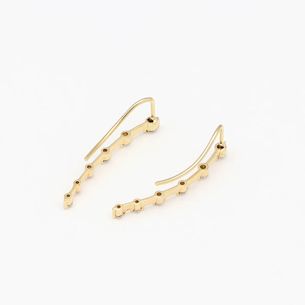 イエローゴールドピアス