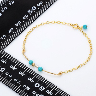 ゴールドフィルドブレスレット