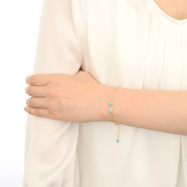 ゴールドフィルドブレスレット