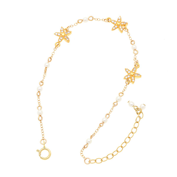 ゴールドフィルドブレスレット