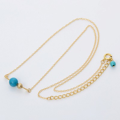 ゴールドフィルドネックレス